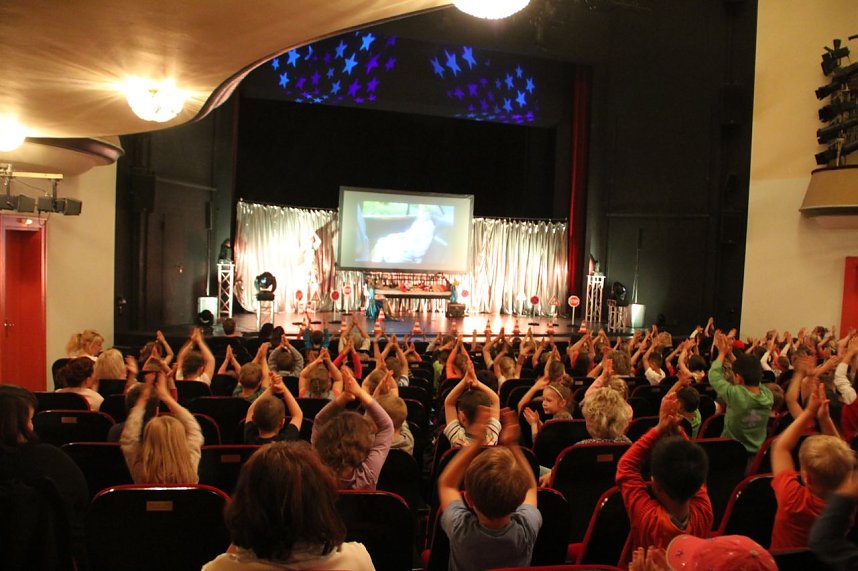 "Sicherheit braucht K&ouml;pfchen" auf dem Theaterplatz Nordhausen