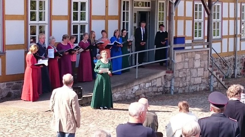 Erste Hohensteintag in Klettenberg: Er&ouml;ffnung