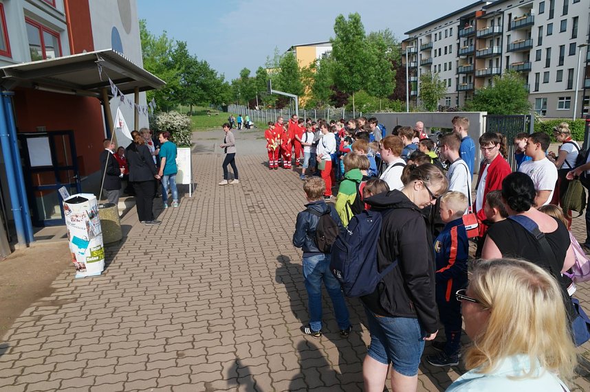Wettbewerb des Jugendrotkreuz im Landkreis Nordhausen