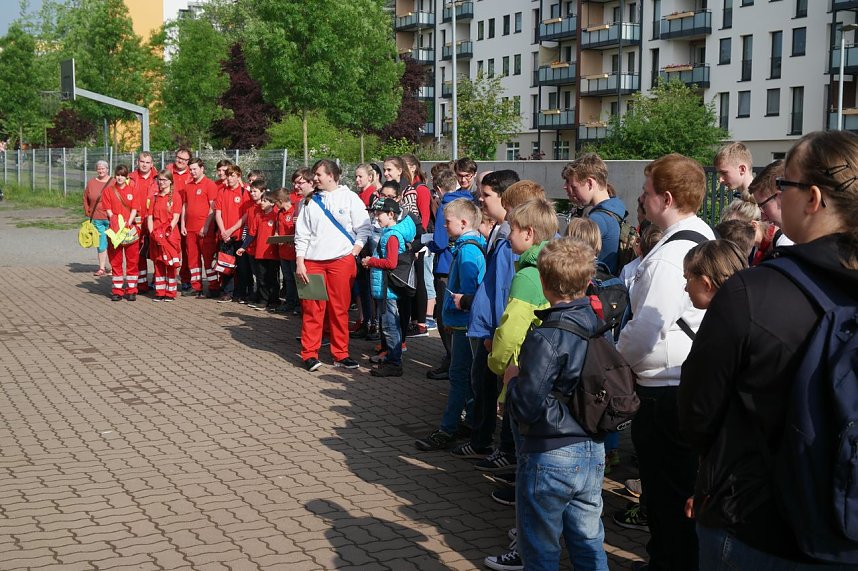 Wettbewerb des Jugendrotkreuz im Landkreis Nordhausen