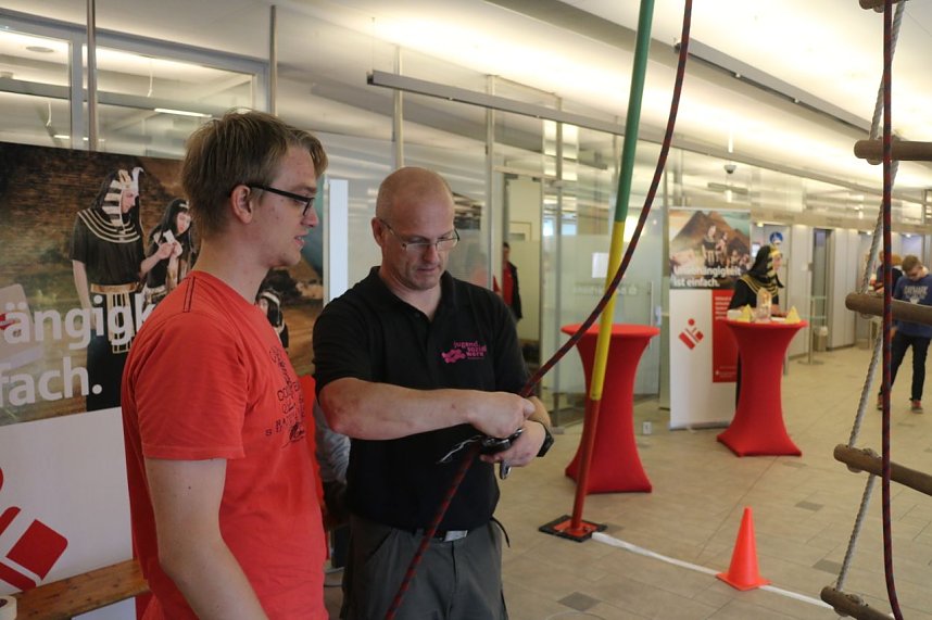 Indoor Kinderfest bei der Nordh&auml;user Kreissparkasse
