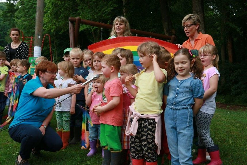 Neuer Spielplatz in Neustadt