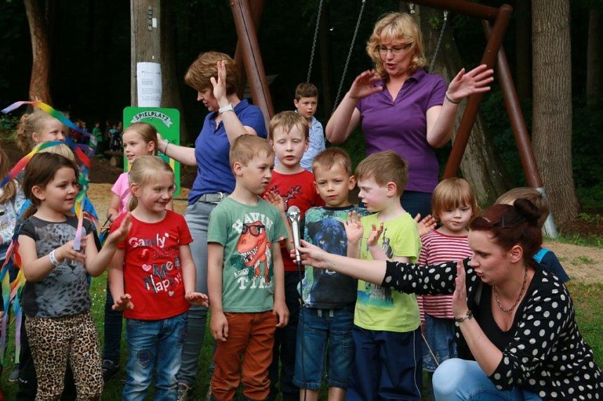 Neuer Spielplatz in Neustadt