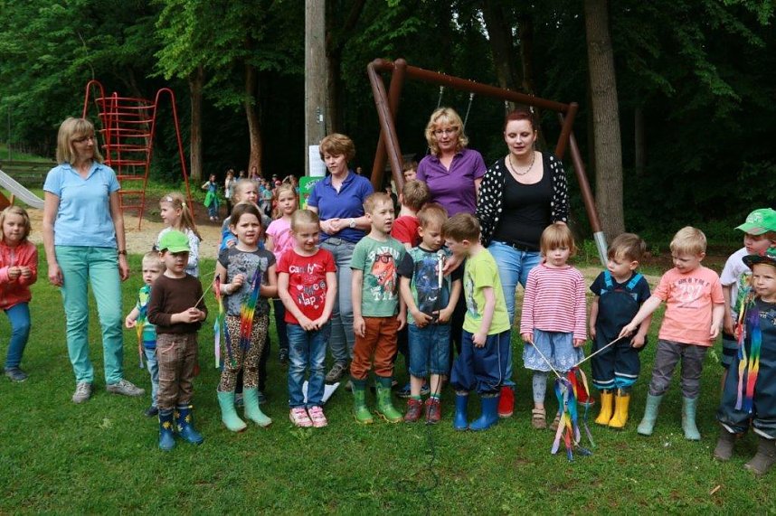 Neuer Spielplatz in Neustadt