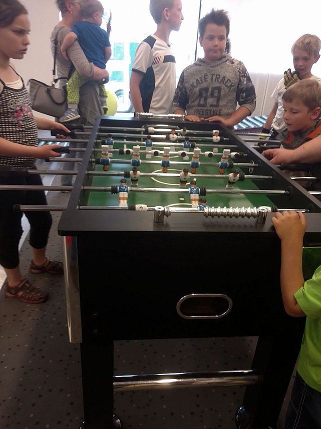 Indoor Kinderfest bei der Nordh&auml;user Kreissparkasse