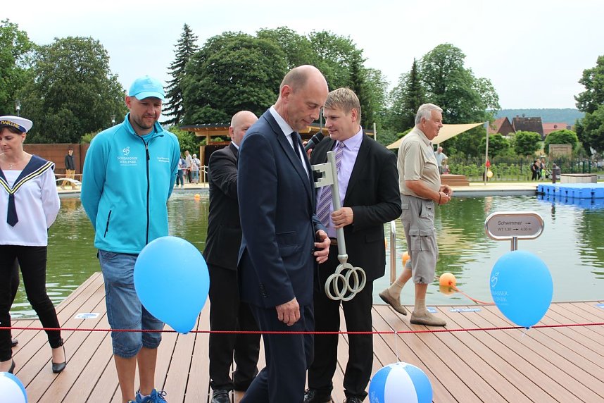 Solewasser-Vitalpark feierlich eingeweiht