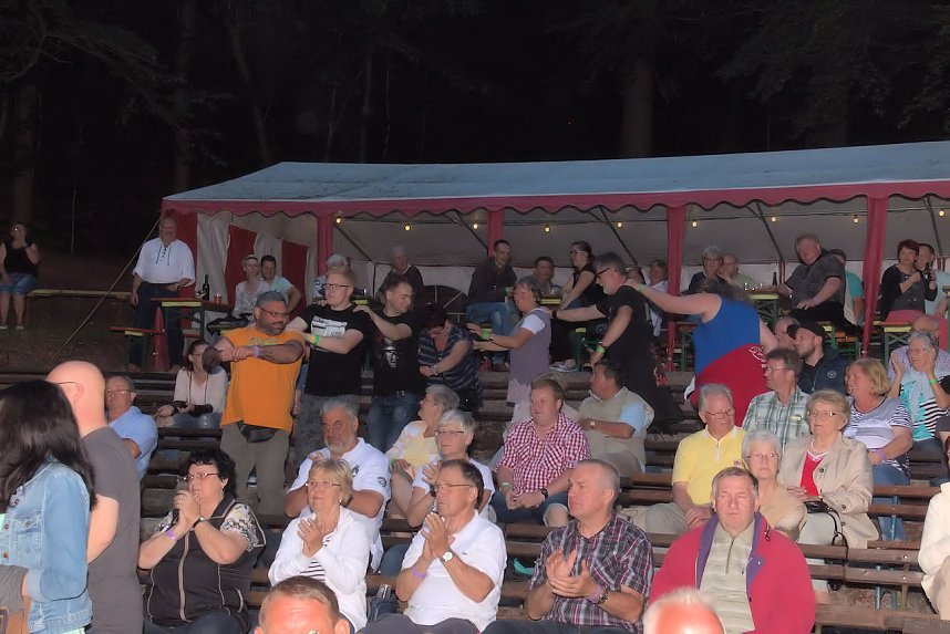 Die Randfichten auf der Waldb&uuml;hne in Hesserode