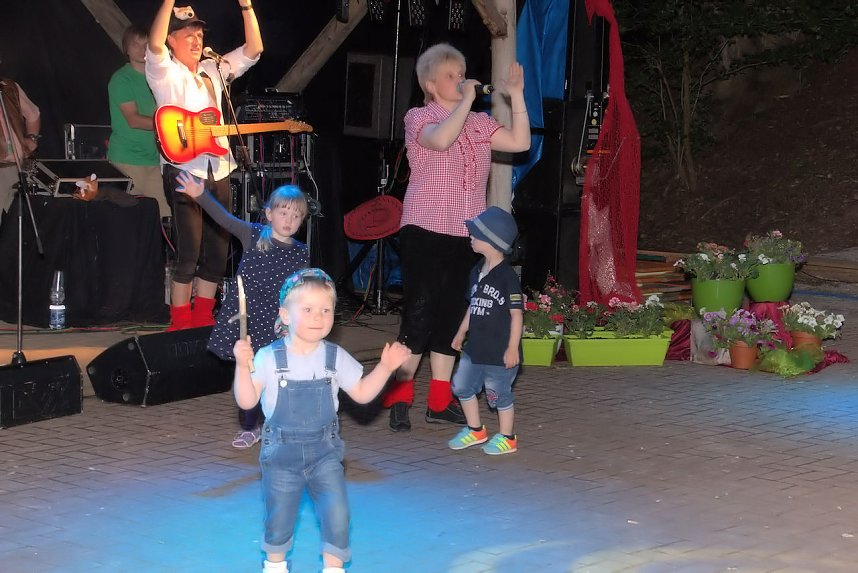 Die Randfichten auf der Waldb&uuml;hne in Hesserode