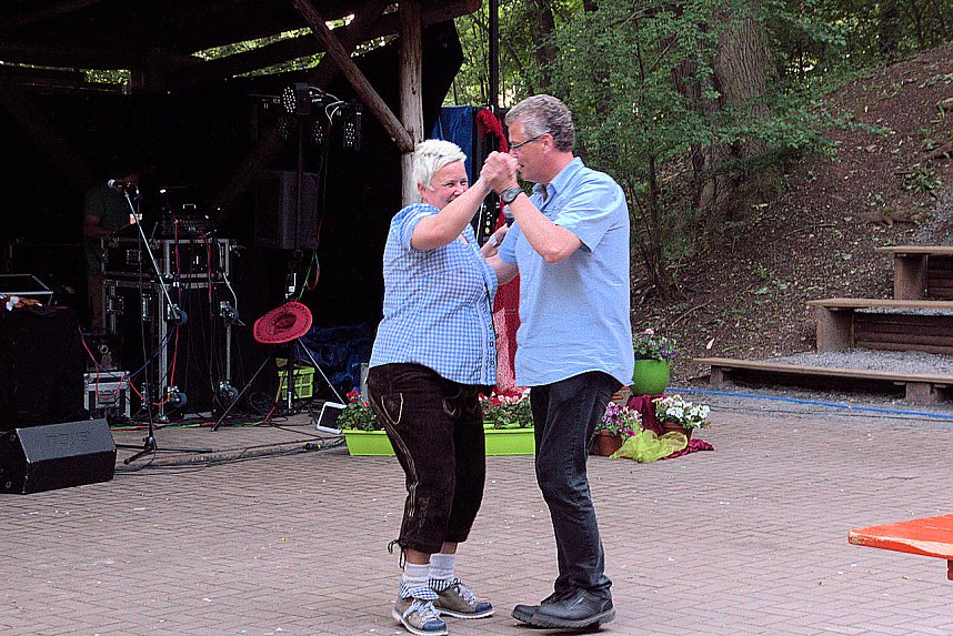 Die Randfichten auf der Waldb&uuml;hne in Hesserode