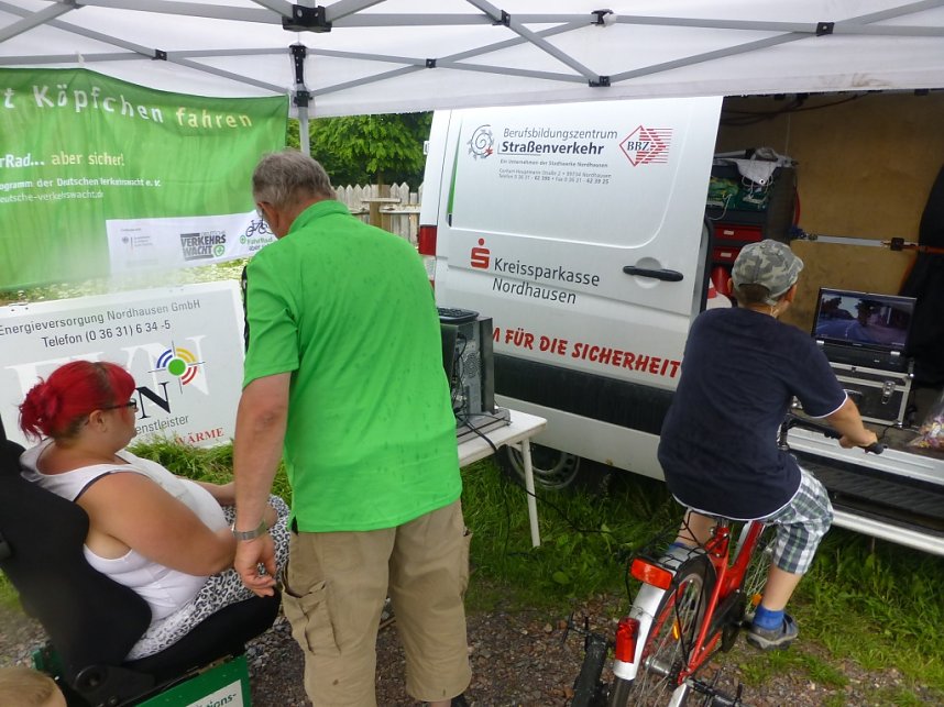 Fahr Rad aber sicher - in Bleicherode