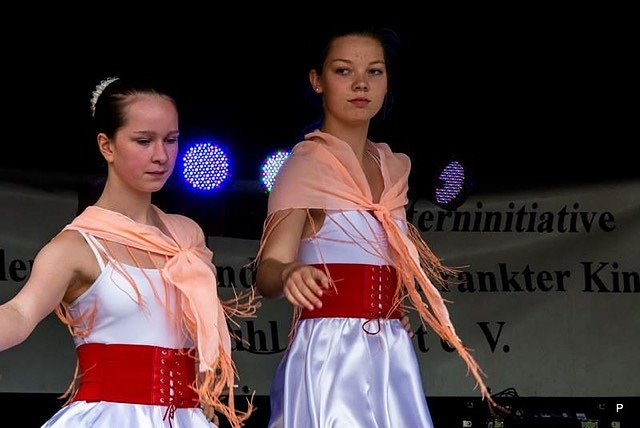 Tanzstudio Radeva beim Residenzfest in Sondershausen