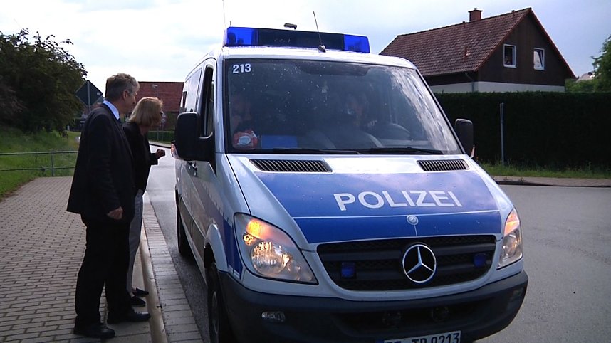 Die Evakuierung von Leimbach und Steigerthal l&auml;uft