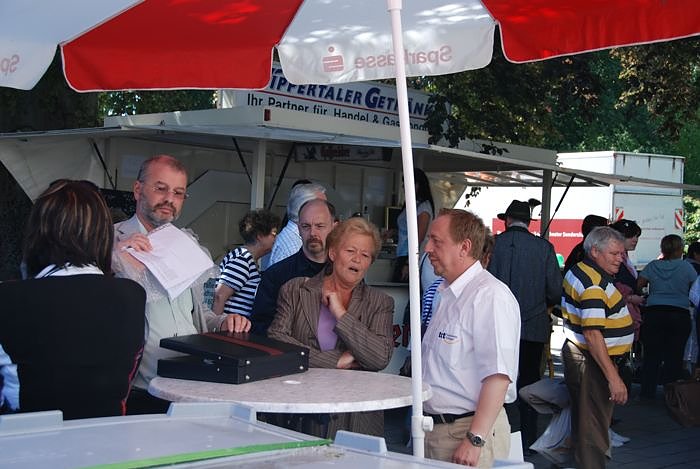 &Uuml;bergabe des Roland in Gold