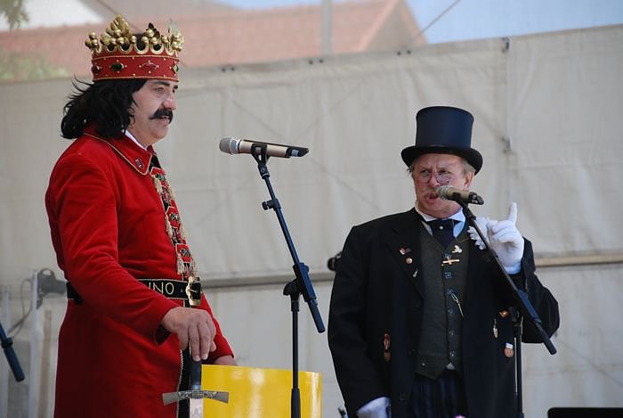 &Uuml;bergabe des Roland in Gold