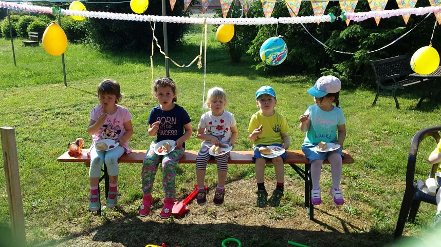 Kinderfest bei Familie Schreiber in Heringen