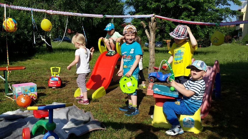 Kinderfest bei Familie Schreiber in Heringen