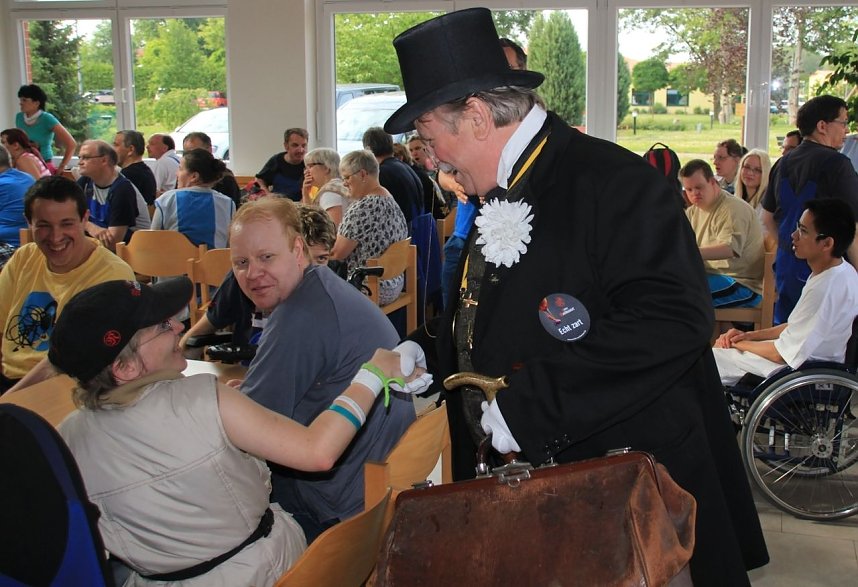 Besuch in den Nordth&uuml;ringer Werkst&auml;tten