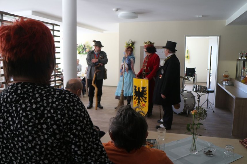 Der Roland und seine Konfifchen zu Gast im Rolandhaus