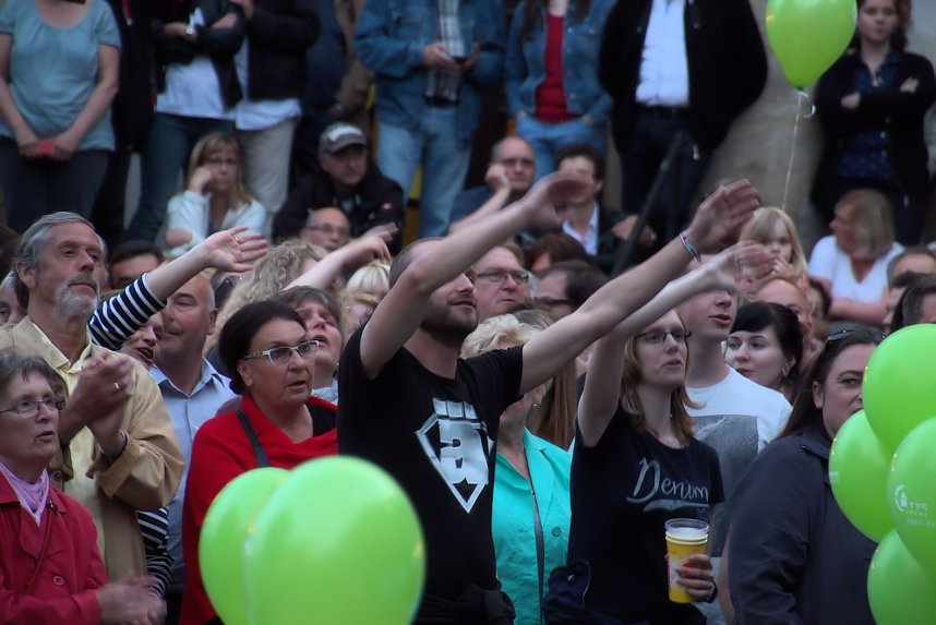 Nordhausen rockte auf Theaterplatz