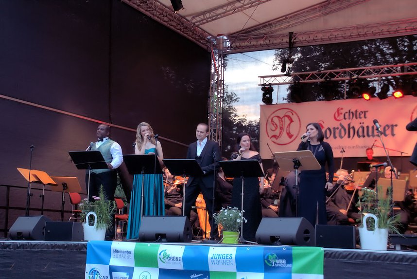 Nordhausen rockte auf Theaterplatz