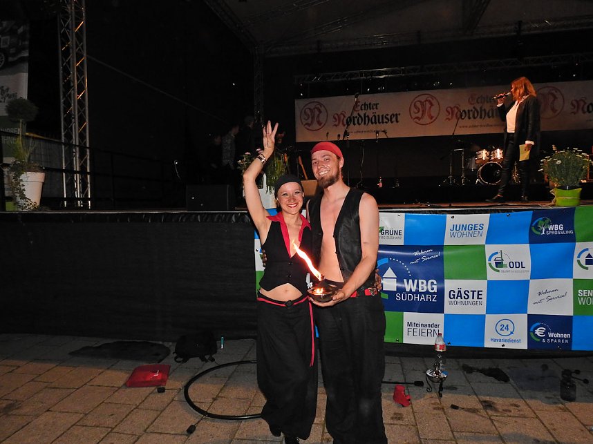 Extase vor dem Theater