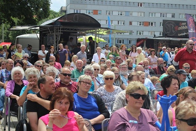 Das Tanzstudio Radeva gab auf dem Rolandsfest die Highlights ihres Repertoires zum Besten
