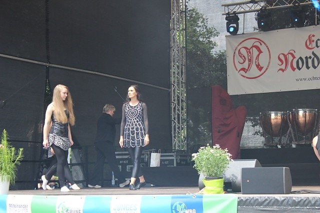 Das Tanzstudio Radeva gab auf dem Rolandsfest die Highlights ihres Repertoires zum Besten