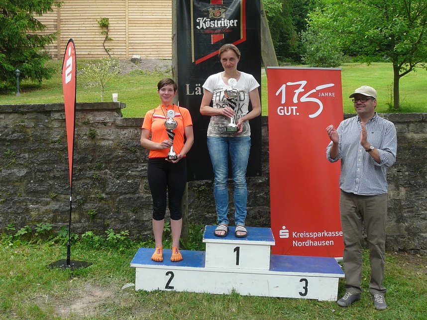 35. Vogelberglauf Bleicherode: Gesamtsiegerinnen &uuml;ber 20km