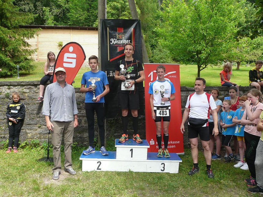 35. Vogelberglauf Bleicherode: Gesamtsieger &uuml;ber 5km