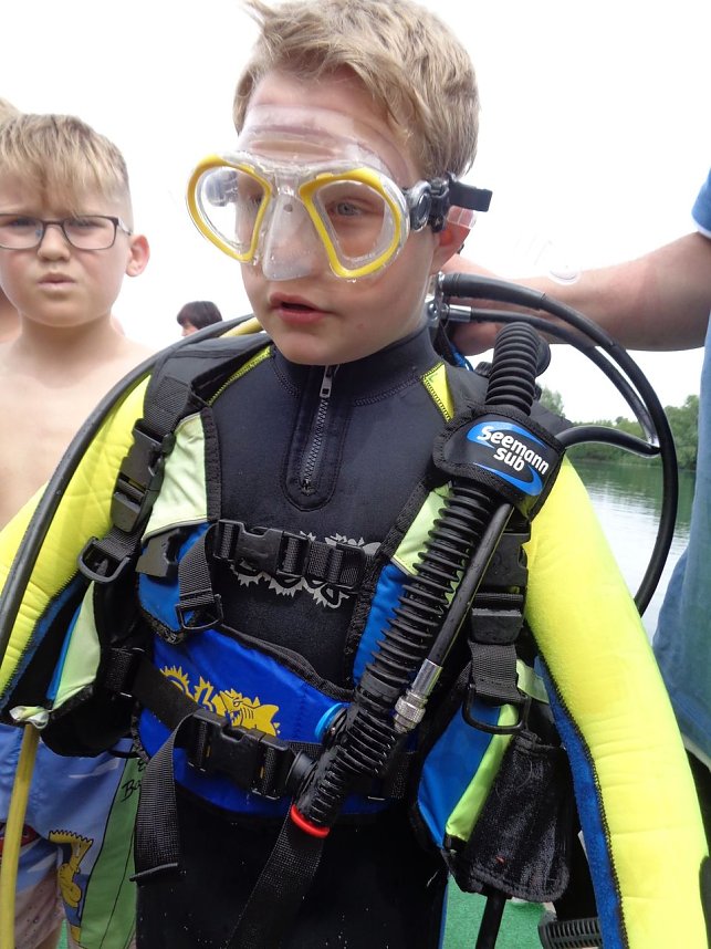 Schnuppertauchen beim TSC Neptun