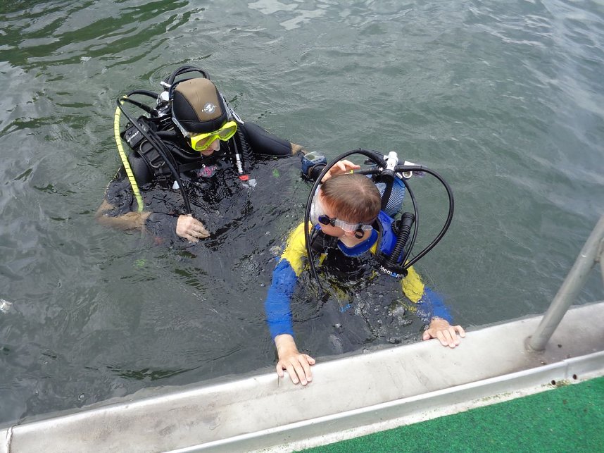 Schnuppertauchen beim TSC Neptun