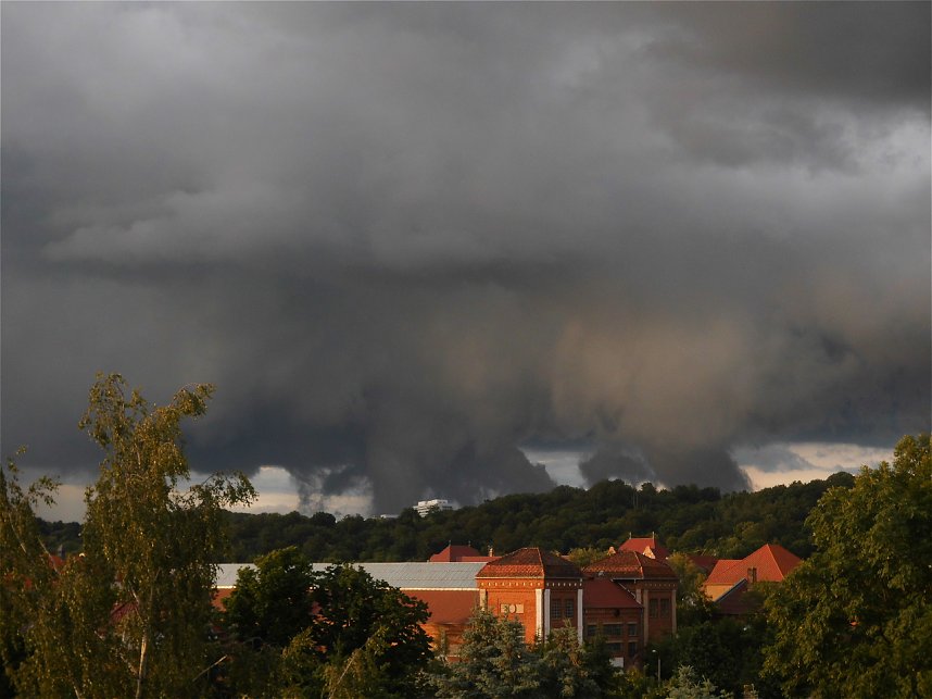 Gewitter &uuml;ber Nordhausen