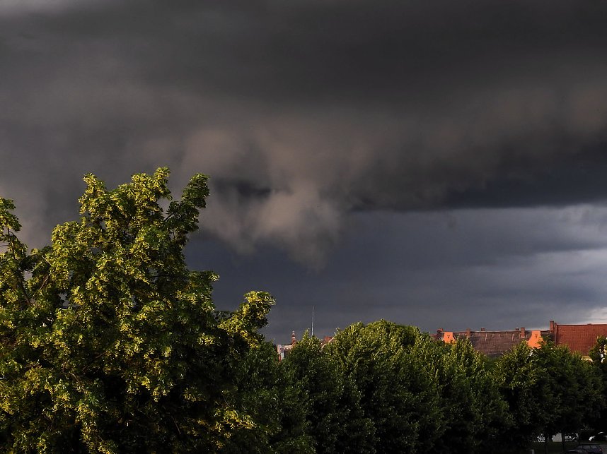 Gewitter &uuml;ber Nordhausen