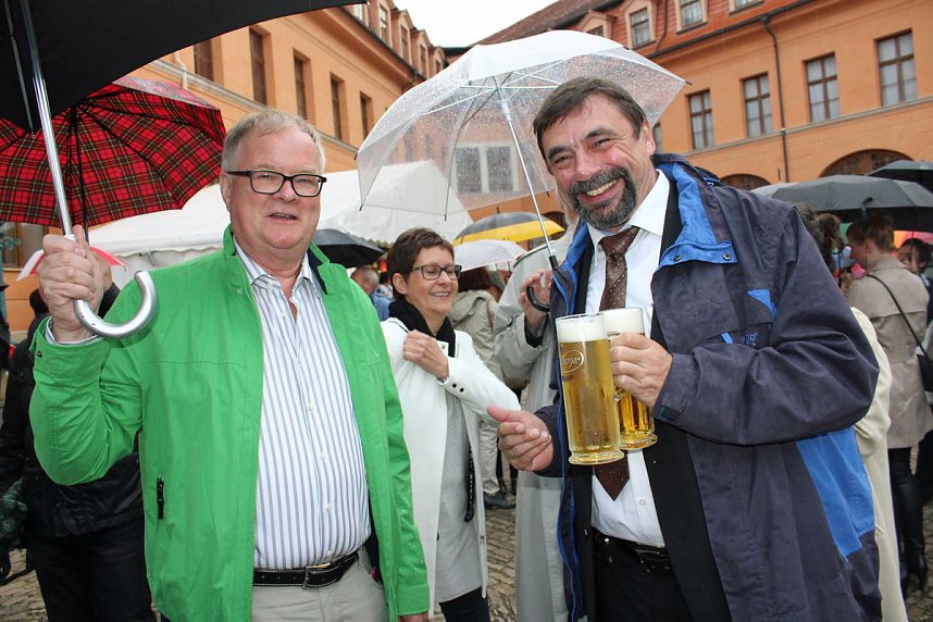 Nass vor der Premiere