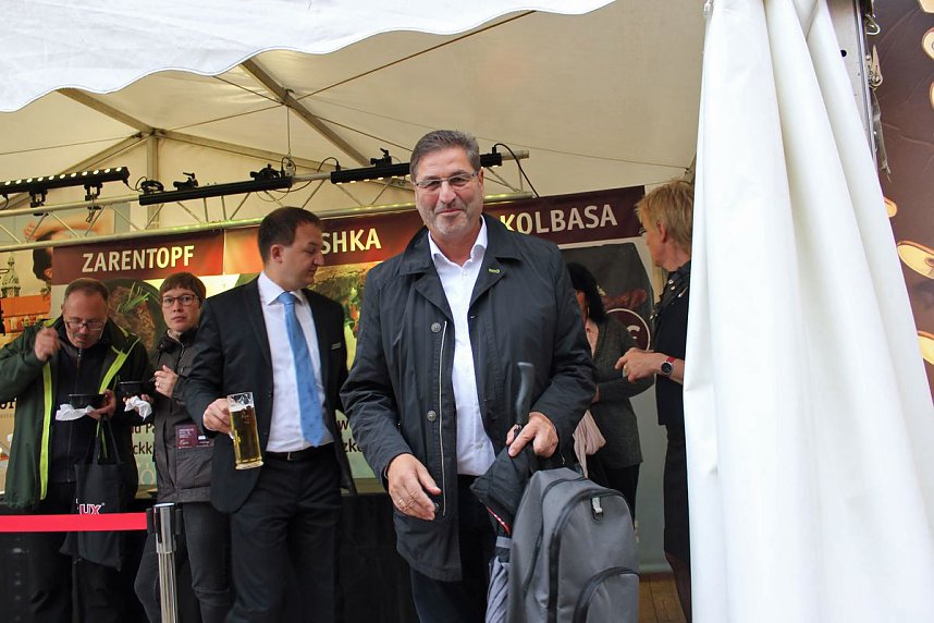 Nass vor der Premiere