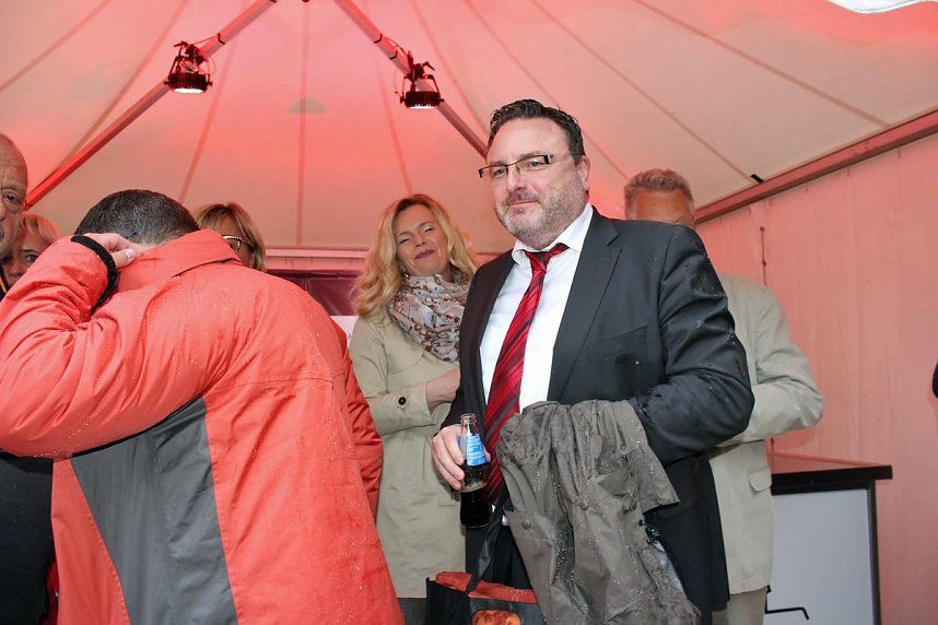 Nass vor der Premiere