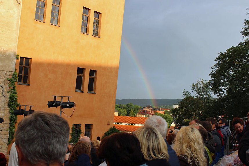 Nass vor der Premiere