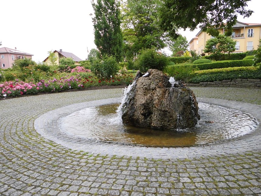 Besuch im Rosengarten in Bad Langensalza