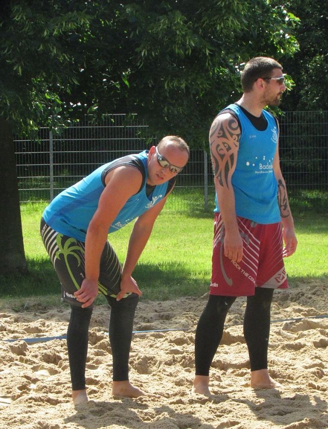 Toller Sport am Kiesteich-Strand