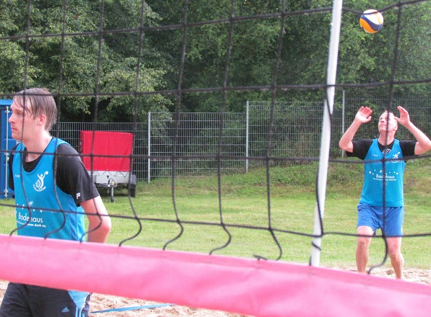 Toller Sport am Kiesteich-Strand