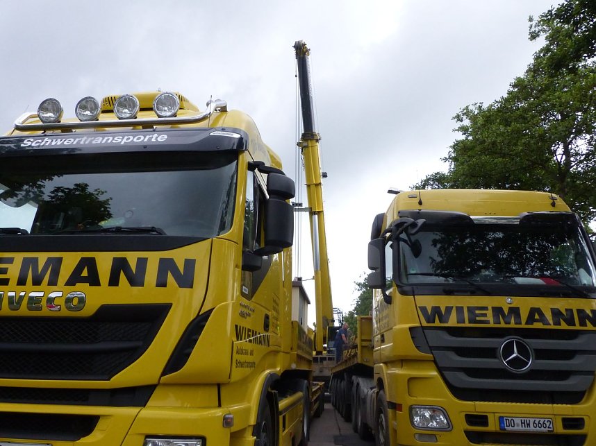 Neuer Trafo wurde gesetzt