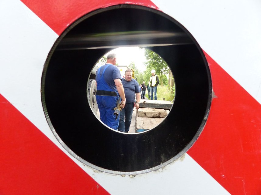 Neuer Trafo wurde gesetzt