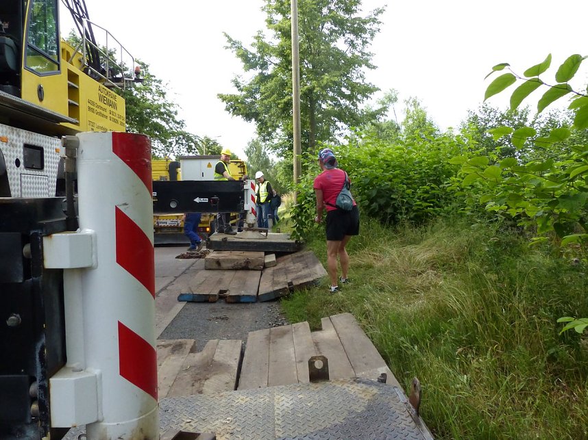 Neuer Trafo wurde gesetzt