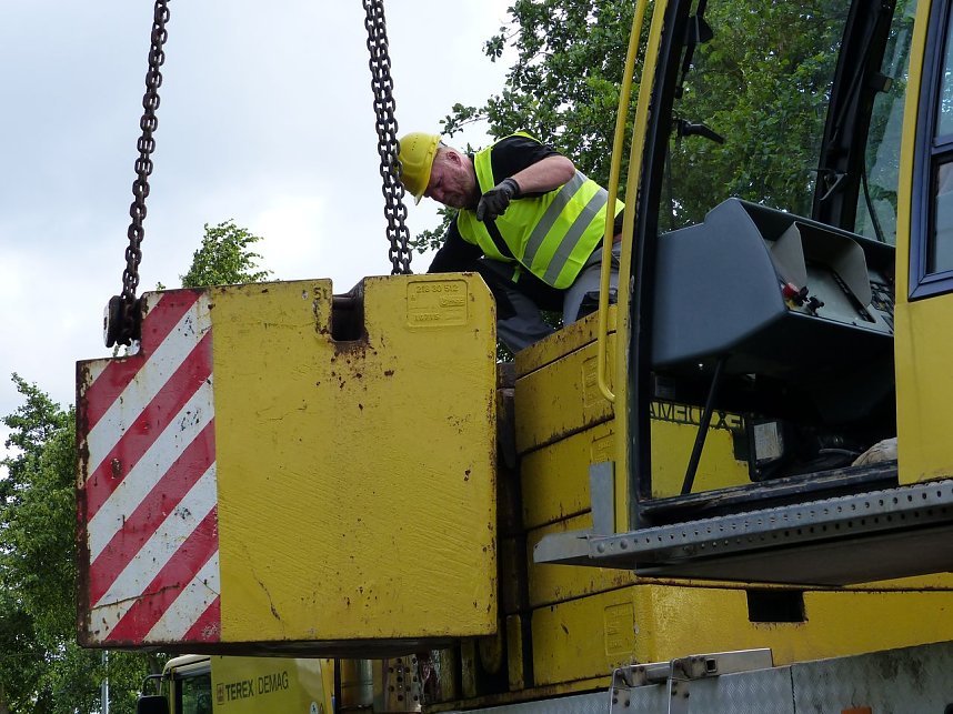 Neuer Trafo wurde gesetzt