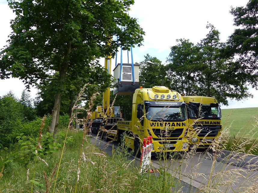 Neuer Trafo wurde gesetzt