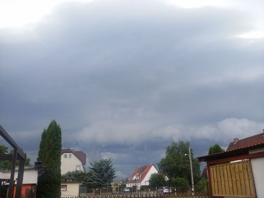 Unwetter &uuml;ber Bleicherode