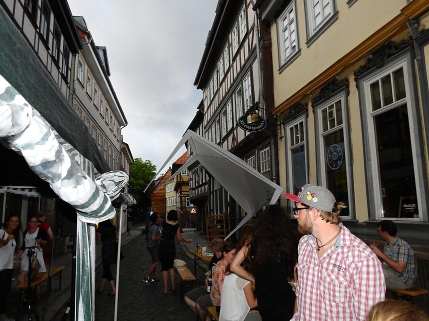 Veganes Stra&szlig;enfest auf der Kurzen Meile