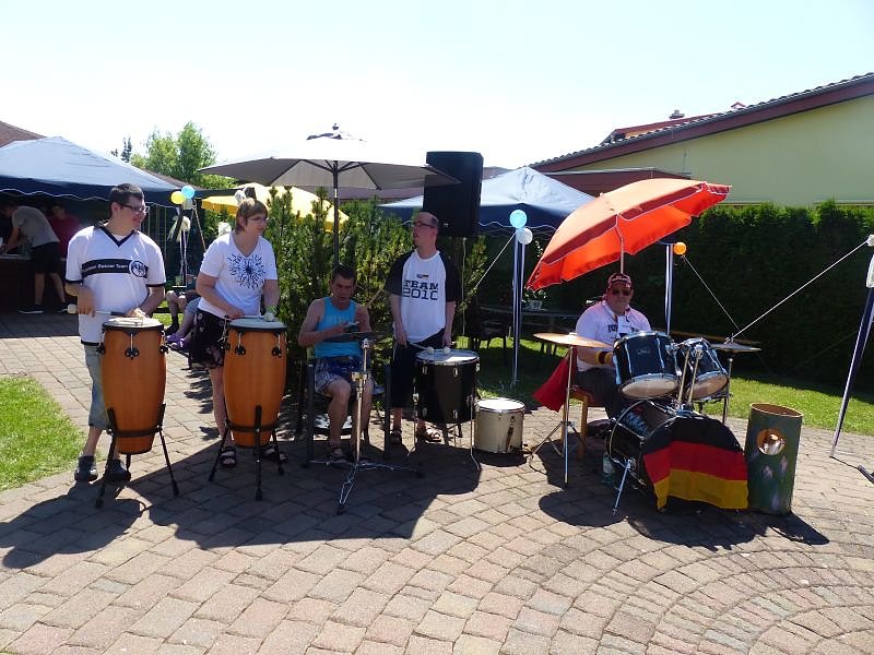 Sommerfest des Wohnverbundes der Nordth&uuml;ringer Lebenshilfe