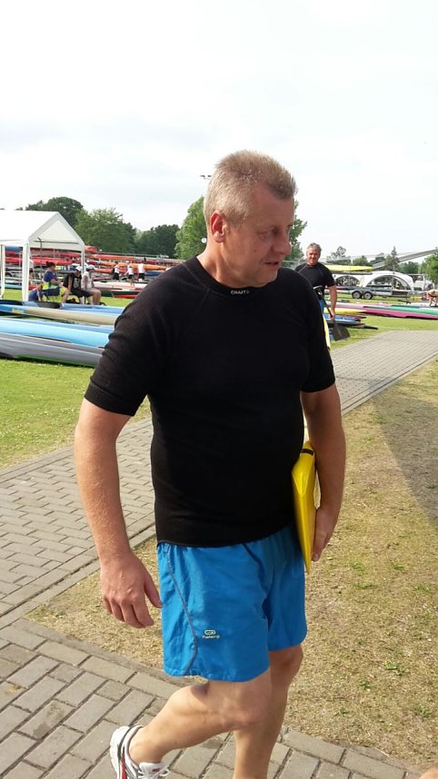 Olaf Ostwald bei der Ostdeutschen Meisterschaftsregatta