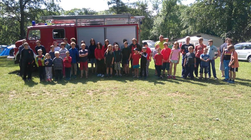 Jugendfeuerwehren auf der Feuerkuppe